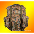 Camo Army Bag hook and loop fastener Military Tactical Backpack, camouflage army hiking rucksak